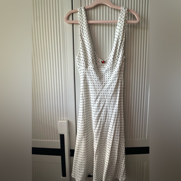 Berksha Polka Dot Mini Dress - Picture 1 of 6